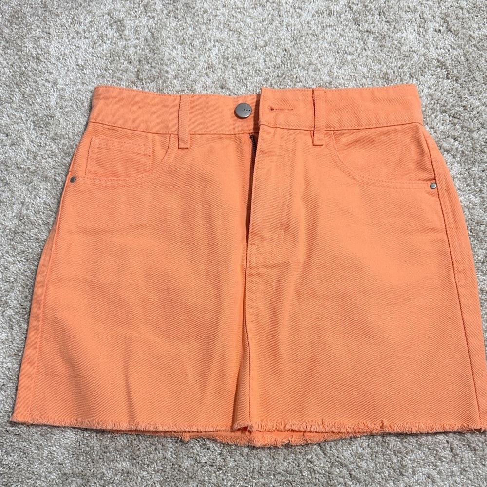 Vibrant Orange Women's Skorts
